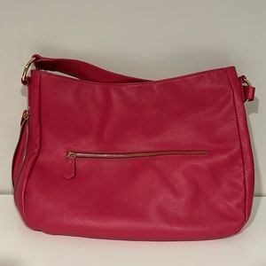 Laggo Pink Leather Handbag